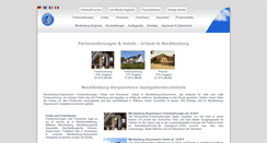 Desktop Screenshot of mecklenburg-vorpommern-gastgeber.com